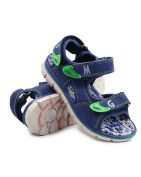Sandały buty chłopięce sandały z wygodnym zapięciem na rzepy Primigi 1396000