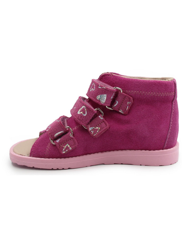 Kapcie profilaktyczne z wysokim zapiętkiem do szkoły Dawid 009 II gatunek