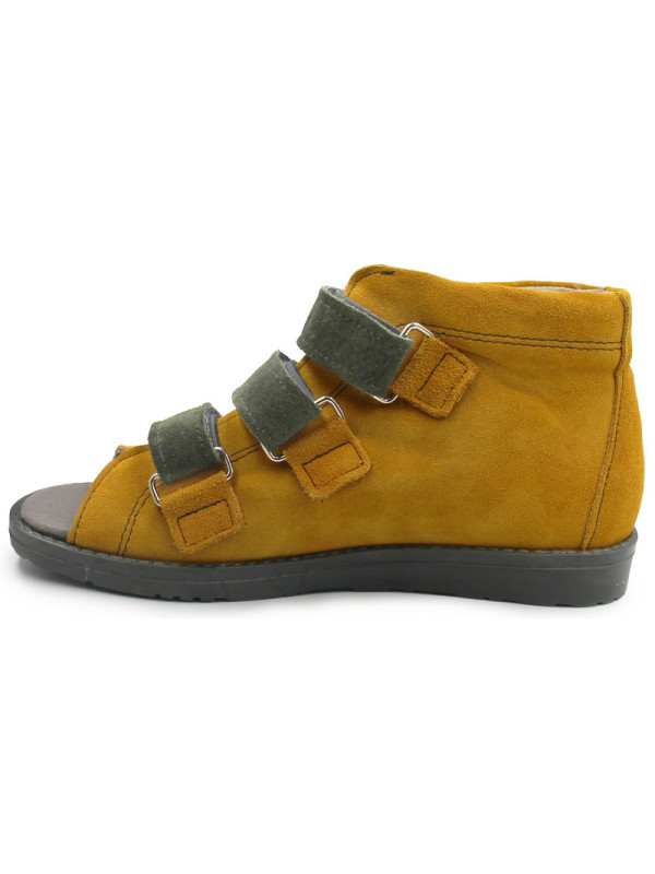 Sandały dla chłopca z obcasem thomasa do szkoły przedszkola Dawid 014 II gatunek