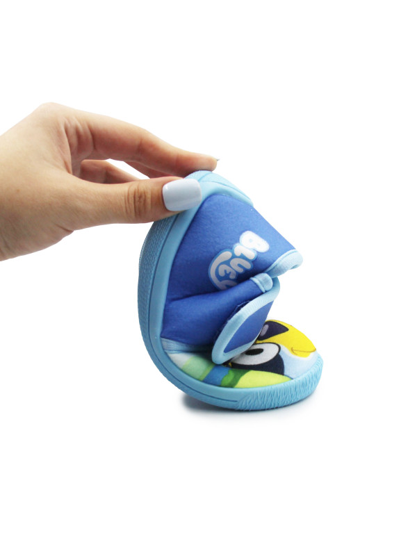 Kapcie Dziecięce Do Szkoły i Przedszkola Na Rzep Bartek 87851-17 Pieski Bluey