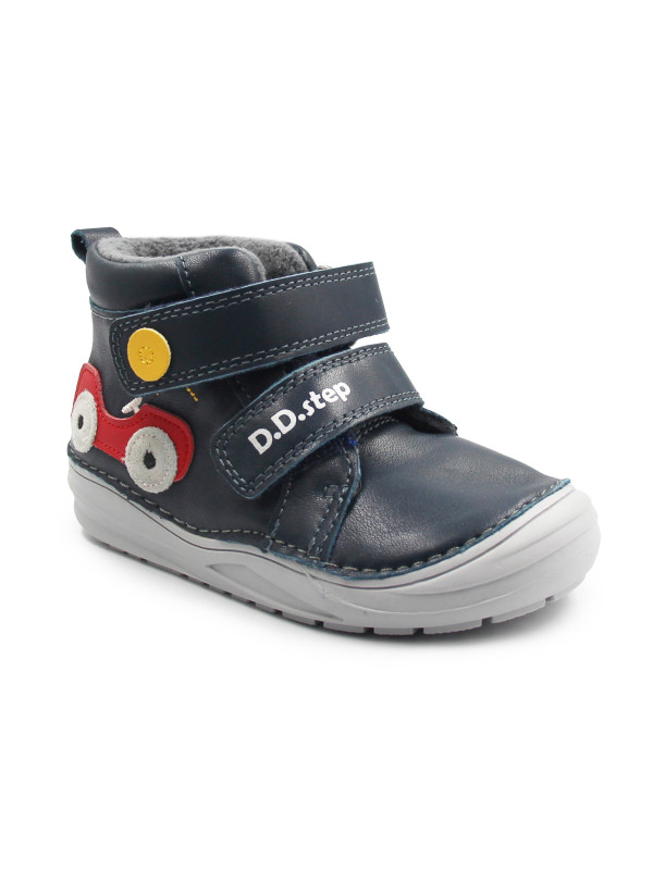 Chłopięce Buty Na Jesień i Zimę Zapinane Na Rzep DD STEP S071-52771Royal Blue