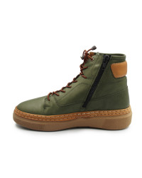 Trzewiki dla kobiet na jesień zimę Manitu 990354-07 grun