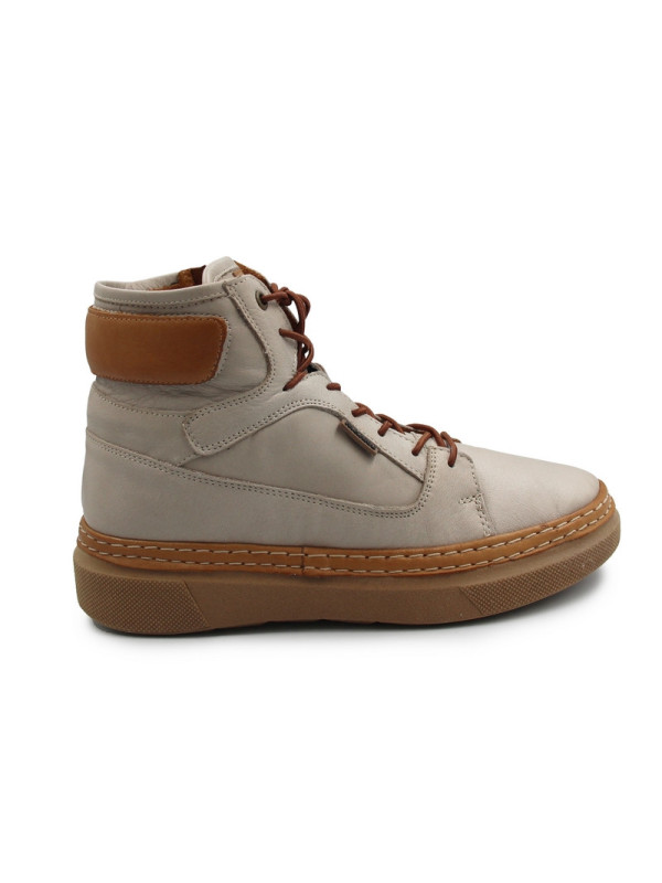 Trzewiki damskie ocieplanę na zimę Manitu 990354-09 grau