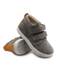 Półbuty dla chłopca na wiosnę skóra naturalna Ameko teo-stone