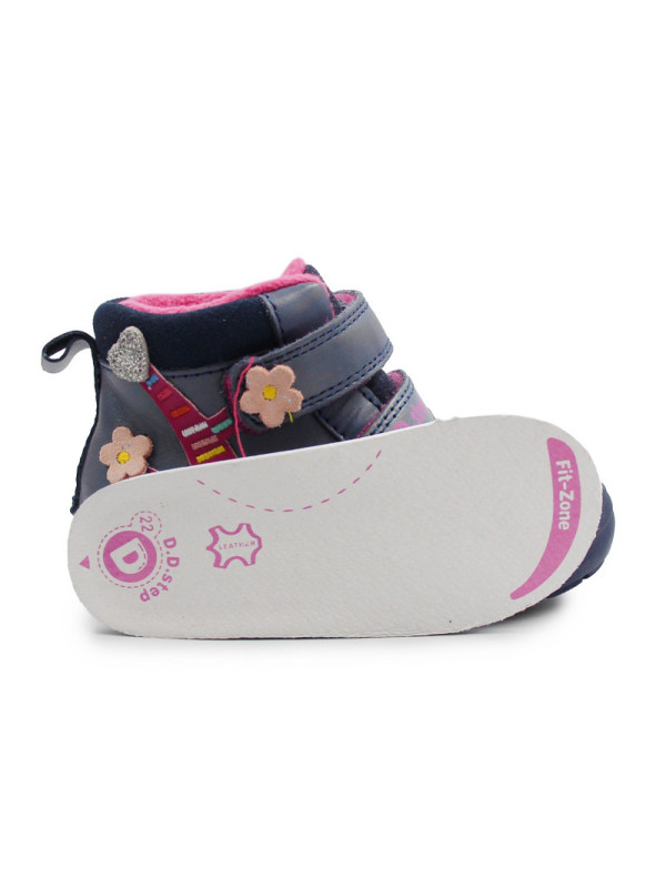 Buty na Zimę dla Dziewczynki DD STEP S071-52810A Royal Blue