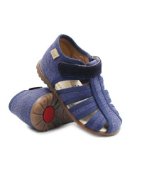 Kapcie Dziecięce Do Przedszkola Chłopięce Na Rzep Emel EK 5222-7