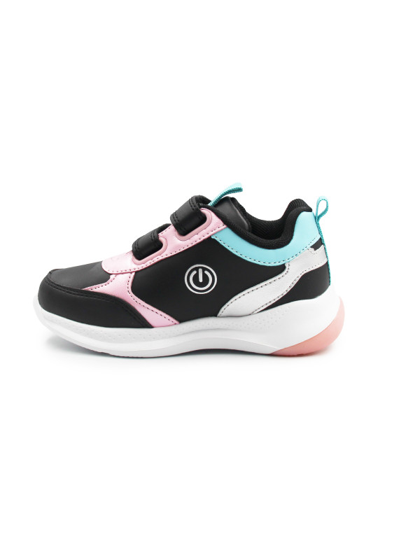 Półbuty Dziewczęce Na Wiosnę Świecące LED Syrenki Primigi 8988500 Mermaid Magic