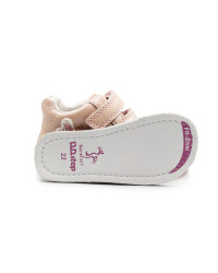 Buciki Dla Dziewczynki Na Wiosnę Barefoot Motylek DD STEP S070-52656T Baby Pink