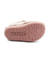 Buciki Dla Dziewczynki Na Wiosnę Barefoot Motylek DD STEP S070-52656T Baby Pink