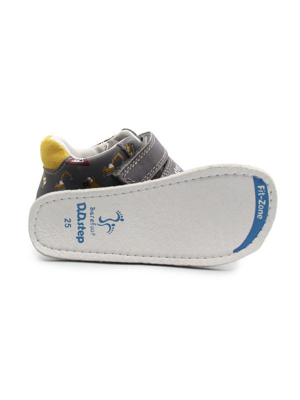 Buty Na Wiosnę Dla Chłopczyka Barefoot w Koparki DD STEP S070-52480A Dark Grey