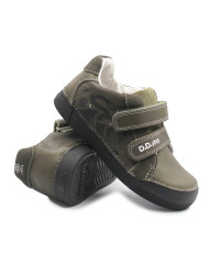 Chłopięce Buty Na Wiosnę Półbuty LED DD STEP S068-52288MZ Khaki