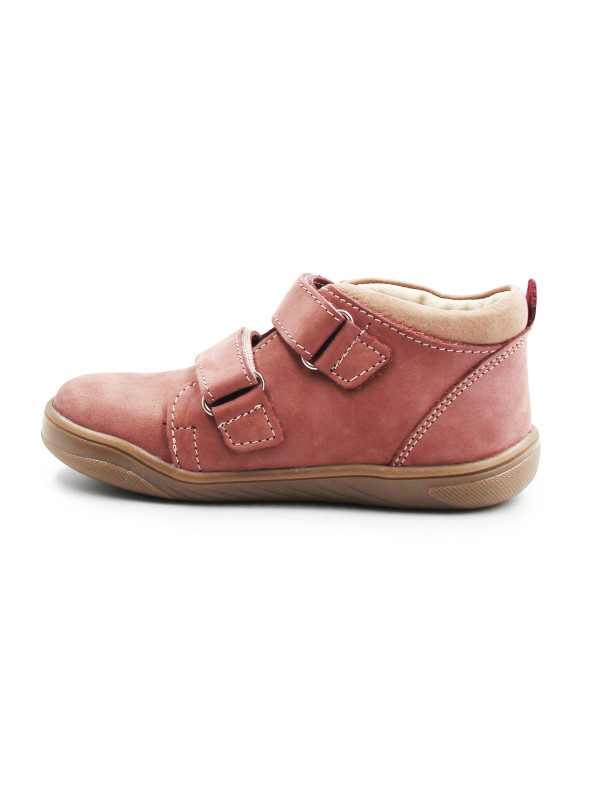 Buty Jesienne Dziewczęce Barefoot Różowe Trampki Emel E 2145C-2