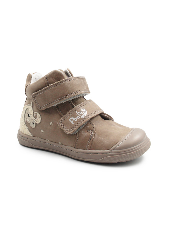 Buty Na Wiosnę z Jednorożcem za Kostkę Brązowe PONTE DA06-5-2678AU Bronze