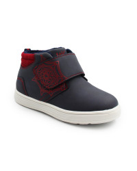 Buty Dla Chłopca Na Jesień Ocieplane Wnętrze Wojtyłko 1Z26088 Granat
