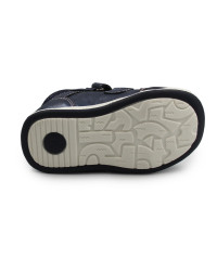 Dziewczęce Buty Na Jesień Błyszczące Wojtyłko 1T26082 Granat