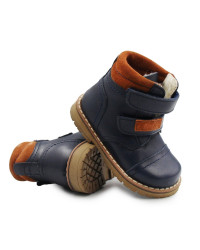 Trzewiki dla chłopca na zimę ocieplane wełną Emel ev 2447A-12