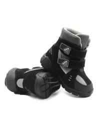 Wodoodporne Buty Dla Chłopca na Jesień i Zimę Czarne Bartek 88006-71