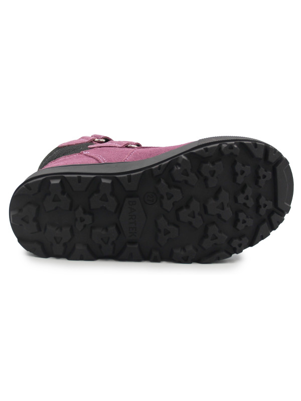 Buty Na Zimę Dziecięce Dla Dziewczynki Fioletowe Ocieplane Bartek 84011-85