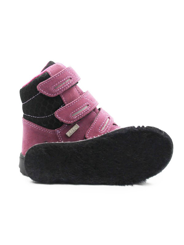 Buty Na Zimę Dziecięce Dla Dziewczynki Fioletowe Ocieplane Bartek 84011-85