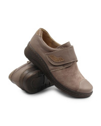 Półbuty dla kobiet seniorek na jesień Helios 462 khaki