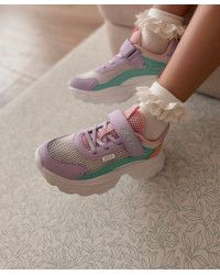 Buty Do Szkoły Dla Dziewczynek Sportowe Adidasy z Siatką Bartek 87008-16