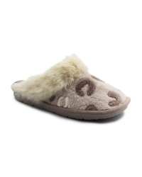 Kapcie Po Domu Dla Kobiet Miękkie Damskie Scholl BRIENNE MED MF325021062 Taupe