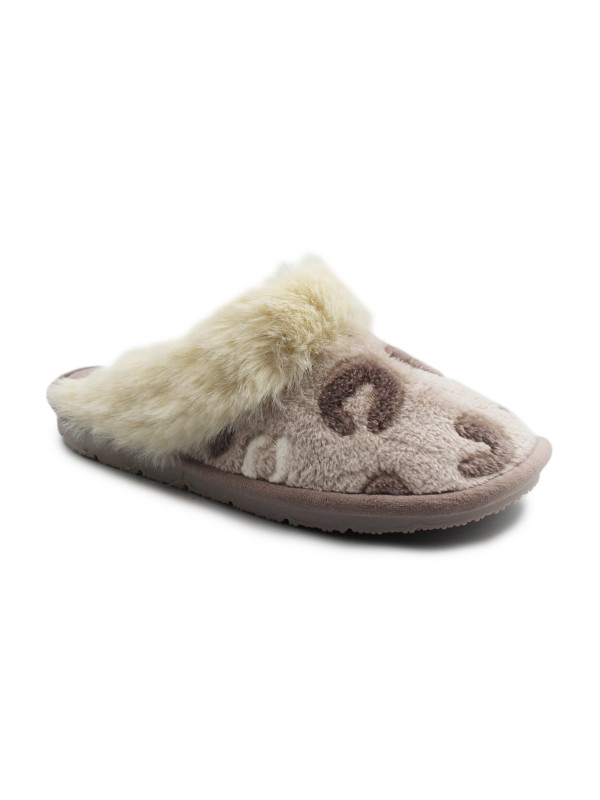 Kapcie Po Domu Dla Kobiet Miękkie Damskie Scholl BRIENNE MED MF325021062 Taupe