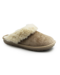 Kapcie Domowe Na jesień i Zimę Damskie Scholl BRIENNE MED MF308541561 Light Taupe
