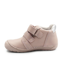 Różowe Buty Dla Dziewczynek Na Wiosnę Elastyczne Barefoot DD STEP S070-51253AT
