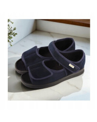 Obuwie domowe sandały damskie na szerokie stopy Dr Orto 589D002