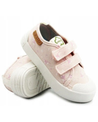 Trampki Do Szkoły i Przedszkola Różowe DD STEP C096-51514AM Baby Pink