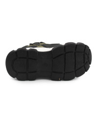 Ocieplane Buty Chłopięce na Jesień i Zimę Młodzieżowe Wojtyłko 5Z26103 Zielony