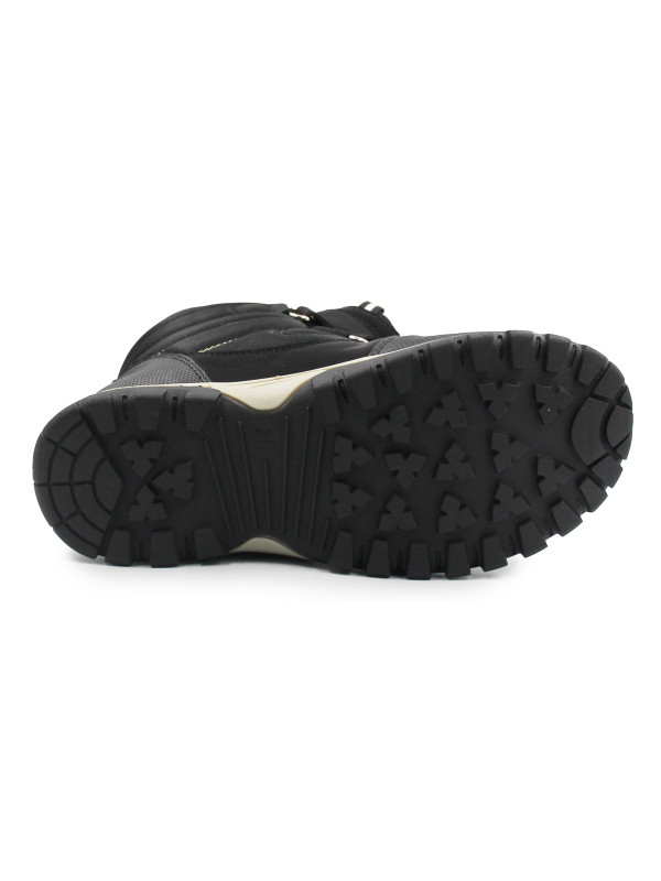 Czarne Śniegowce Chłopięce Młodzieżowe Wojtyłko 5ZŚ26114