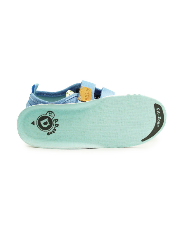 Trampki Dziecięce Do Przedszkola Na Zmianę Niebieskie DD STEP C096-51314T