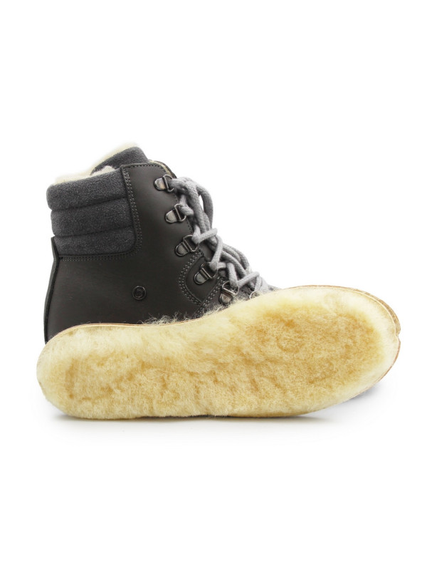 Zimowe Trapery Dla Chłopca Ocieplane Wełną Bartek t-97403-2/n4a