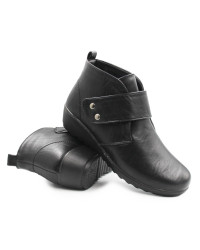 Damskie Buty Eleganckie Na Jesień i Zimę Ocieplane Wojtyłko 7ZB24008C Czarny