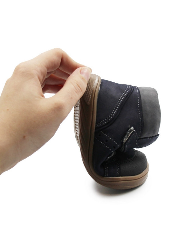 Ocieplane Buty Dla Chłopczyka Jesień Zima Brefoot Emel EX 2729E-2