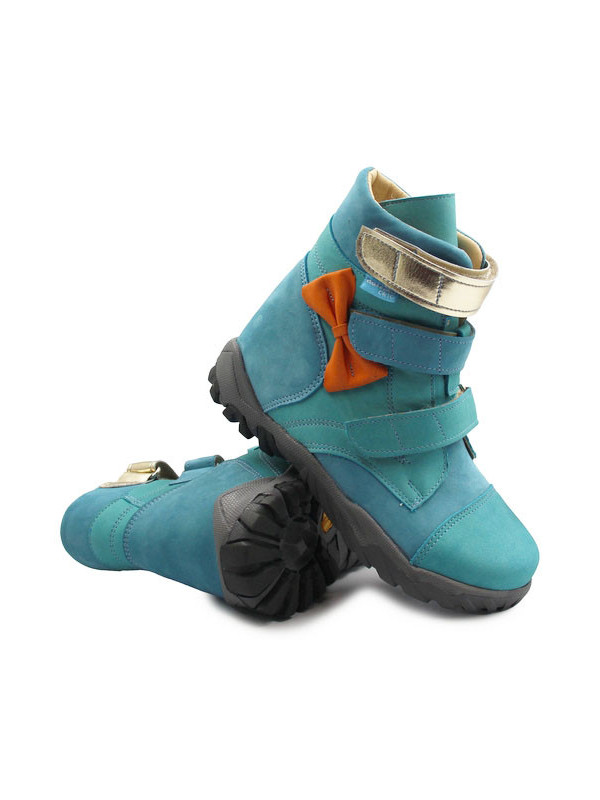 Buty ortopedyczne zimowe dla dziewczynki ocieplane wełną Aurelka 30