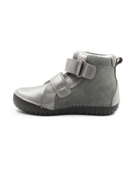 Buty Dziewczęce Na Wiosnę z Kwiatuszkiem DD STEP A050-52429BM Grey