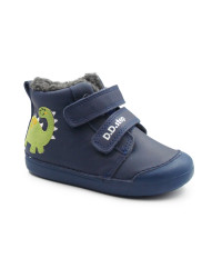 Buty Zimowe Dla Chłopczyka Ocieplane DD STEP W066-52525A Bermuda Blue