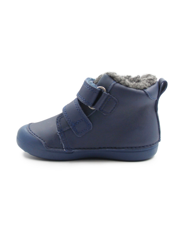 Buty Zimowe Dla Chłopczyka Ocieplane DD STEP W066-52525A Bermuda Blue
