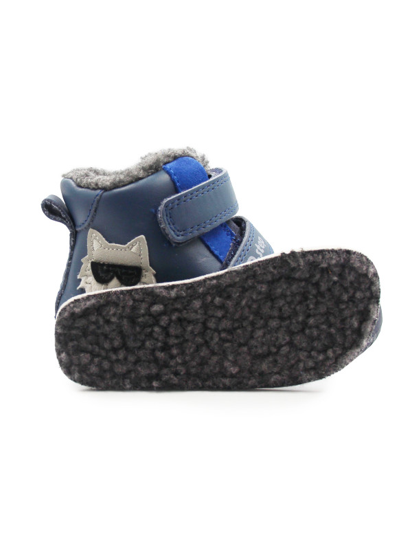 Dziecięce Buty Na Zimę Chłopięce DD STEP W070-52893 Royal Blue