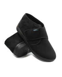 Buty Po Domu Męskie Półbuty Czarne Adanex 25586