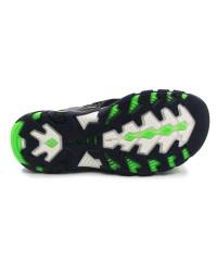 Sandały Dla Chłopca Na Lato Zielono Czarne Bartek 16187-005