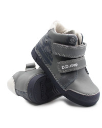 Dziecięce Buty Na Wiosnę Dla Chłopca Samochód LED DD STEP A068-52151M Grey
