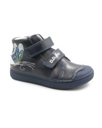 Buty Na Wiosnę Dla Dziewczynki z Motylkiem DD STEP A049-52135AM Royal Blue
