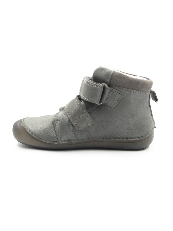 Buty Dziewczęce Na Wiosnę z Jednorożcem Świecące w Ciemności BAREFOOT DD STEP A063-52815M Dark Grey