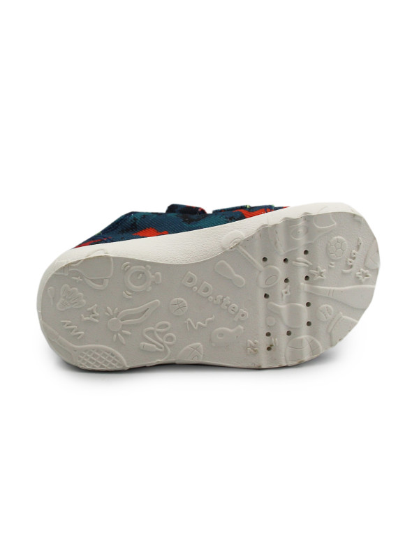 Trampki Dla Chłopca Do Szkoły i Przedszkola Barefoot DD STEP C086-52562AY Bermuda Blue