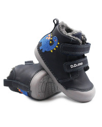 Dziecięce Buty Na Zimę Ocieplane Dla Chłopczyków DD STEP W066-52525Z Royal Blue