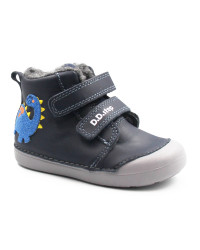 Dziecięce Buty Na Zimę Ocieplane Dla Chłopczyków DD STEP W066-52525Z Royal Blue
